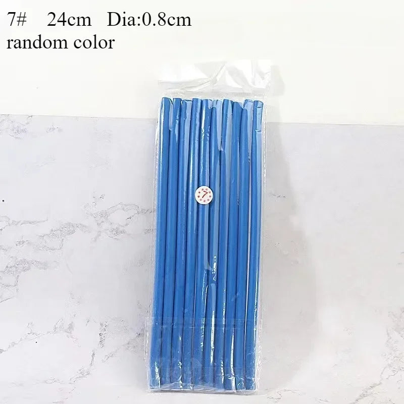 Flexible Hair Curling Rods - 10pcs Soft Foam Bendable Curling Rod Set - ZOOMNSTORE