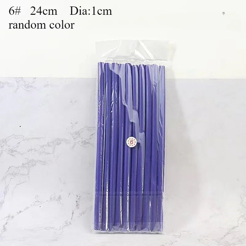 Flexible Hair Curling Rods - 10pcs Soft Foam Bendable Curling Rod Set - ZOOMNSTORE