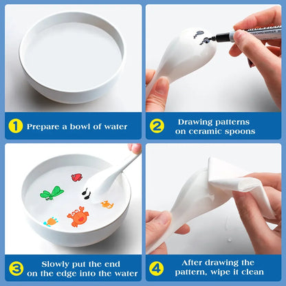 Floating Ink Pen Set - Water Painting  Chalk Art for Kids - ZOOMNSTORE