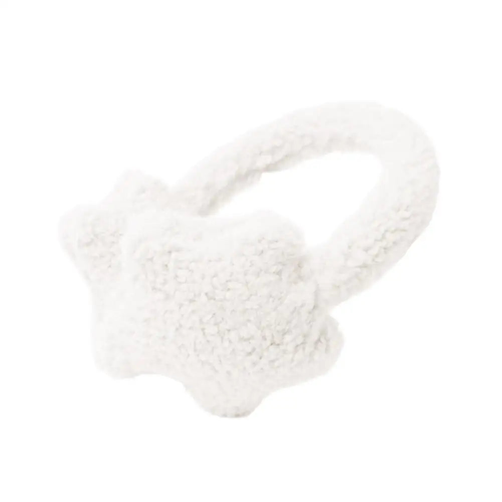 Fluffy Earmuffs - Star Design Plush Ear Warmers | Cozy Winter Accessories For Women - ZOOMNSTORE