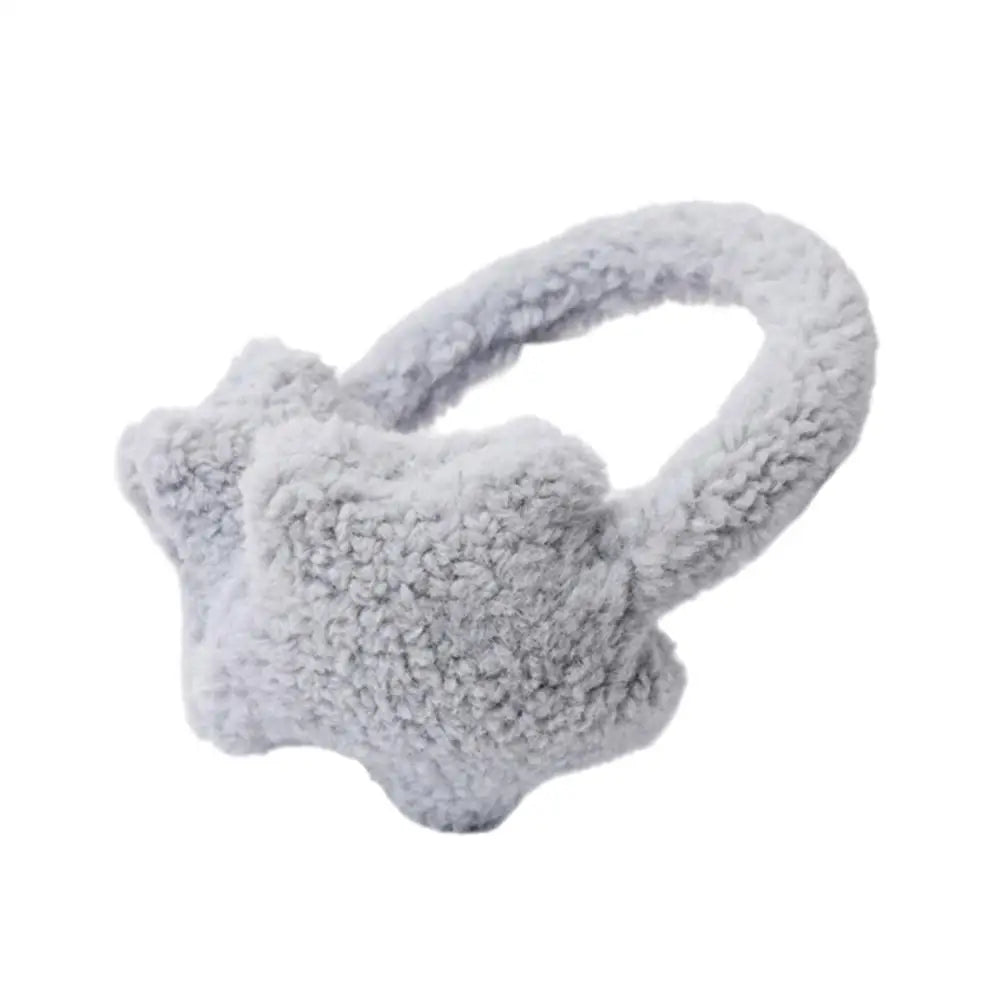 Fluffy Earmuffs - Star Design Plush Ear Warmers | Cozy Winter Accessories For Women - ZOOMNSTORE