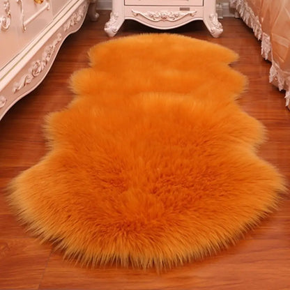 Fluffy Sheepskin Rug - Soft Faux Fur Carpet for Home Decor - ZOOMNSTORE