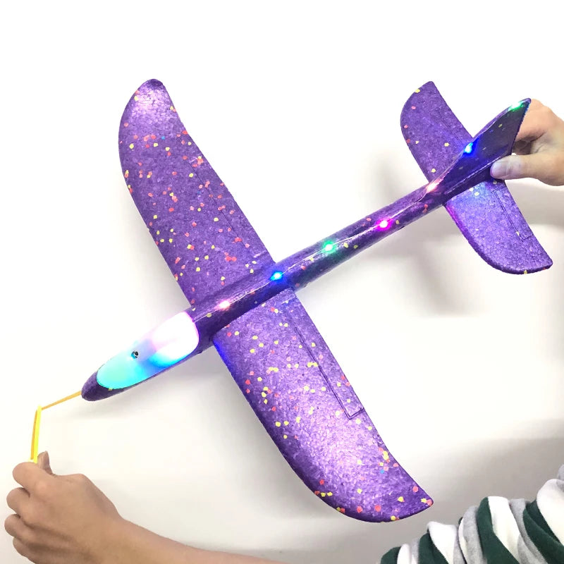 Big Foam Glider Plane - Hand-Throw Outdoor Toy for Kids - ZOOMNSTORE