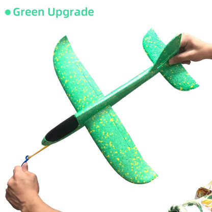 Big Foam Glider Plane - Hand-Throw Outdoor Toy for Kids - ZOOMNSTORE