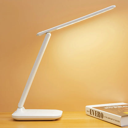 Foldable Desk Lamp - USB Rechargeable Eye Care Reading Light With Adjustable Brightness - ZOOMNSTORE