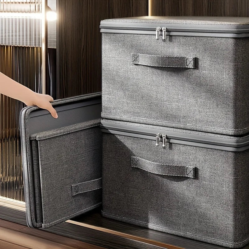 Foldable Fabric Storage Box – Multi-Purpose Closet Organizer | Waterproof & Dust Proof - ZOOMNSTORE