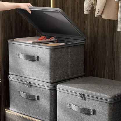 Foldable Fabric Storage Box – Multi-Purpose Closet Organizer | Waterproof & Dust Proof - ZOOMNSTORE
