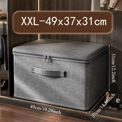 Foldable Fabric Storage Box – Multi-Purpose Closet Organizer | Waterproof & Dust Proof - ZOOMNSTORE
