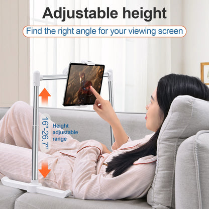 Oatsbasf Bed Sofa Phone Holder Foldable Tablet Pad Stand Desktop Angle Height Adjustable Bracket Lazy Bracket Phone Clip Holder - ZOOMNSTORE