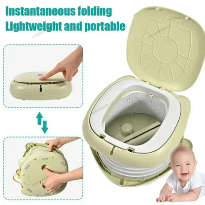 Foldable Potty For Toddler – Portable Toddler Toilet With Odor Proof Design - ZOOMNSTORE
