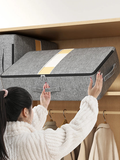 Foldable Storage Bag - Large Capacity Under Bed Organizer & Dust Proof Closet Organizer - ZOOMNSTORE