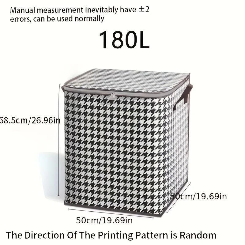 Foldable Storage Box – Large Capacity Clothes & Blanket Organizer | Portable Space-Saving Bag - ZOOMNSTORE