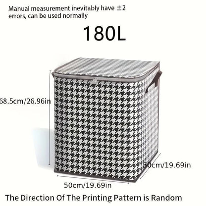 Foldable Storage Box – Large Capacity Clothes & Blanket Organizer | Portable Space-Saving Bag - ZOOMNSTORE