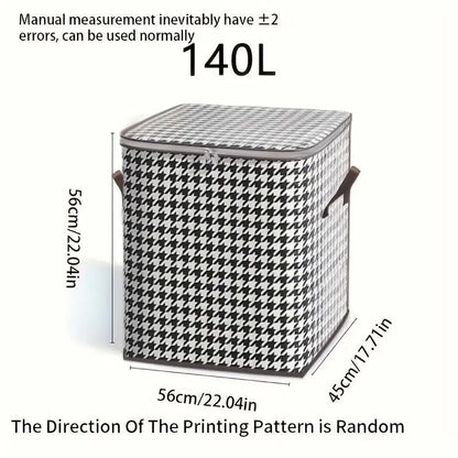 Foldable Storage Box – Large Capacity Clothes & Blanket Organizer | Portable Space-Saving Bag - ZOOMNSTORE