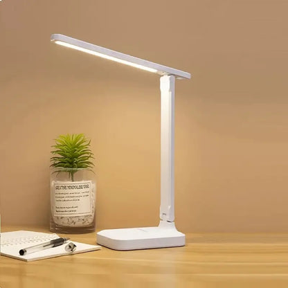 Foldable Table Lamp | LED Desk Lamp With Stepless Dimmable Touch & USB Chargeable - ZOOMNSTORE