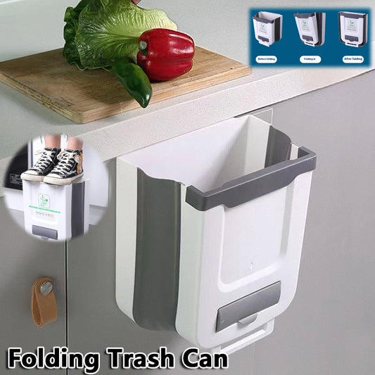Foldable Large-Capacity Trash Can - Easy-to-Clean Camping Car Accessory - ZOOMNSTORE
