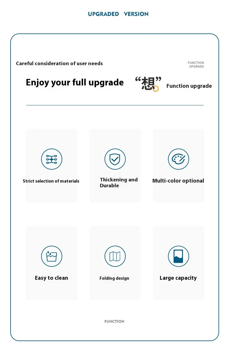 Foldable Large-Capacity Trash Can - Easy-to-Clean Camping Car Accessory - ZOOMNSTORE