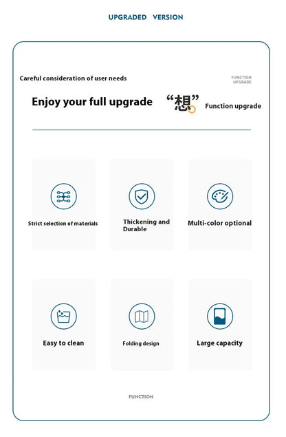 Foldable Large-Capacity Trash Can - Easy-to-Clean Camping Car Accessory - ZOOMNSTORE