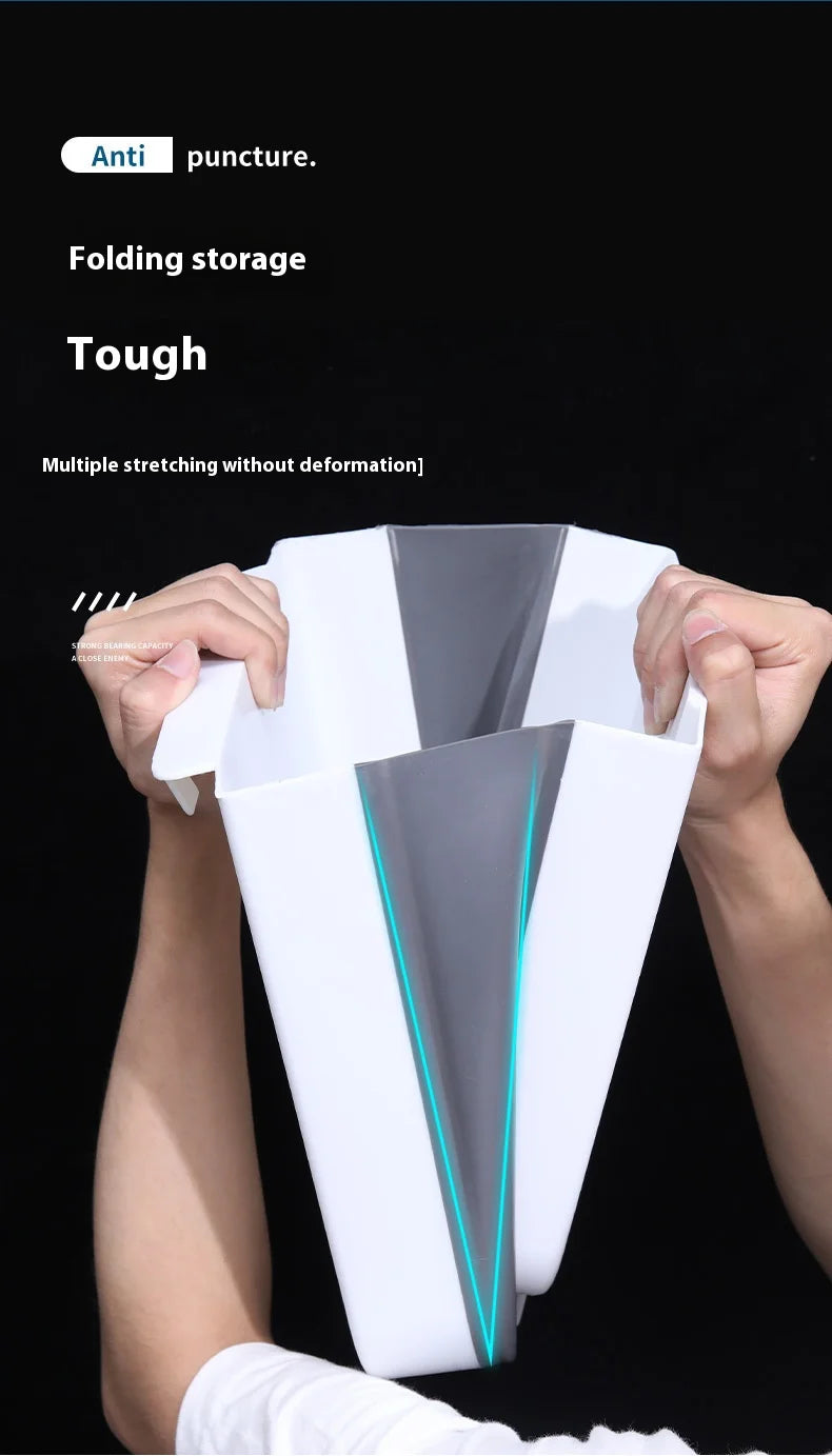 Foldable Large-Capacity Trash Can - Easy-to-Clean Camping Car Accessory - ZOOMNSTORE