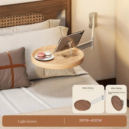 Foldable Wall-Mounted Table - Multi-Purpose Floating Shelves for Bedroom  Living Room Storage - ZOOMNSTORE