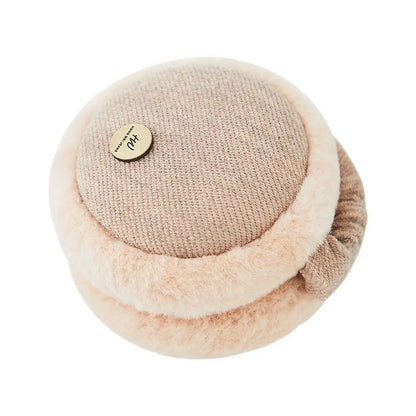 Foldable Winter Earmuffs – Plush Ear Warmers | Soft Polyester Outdoor Ear Muffs - ZOOMNSTORE