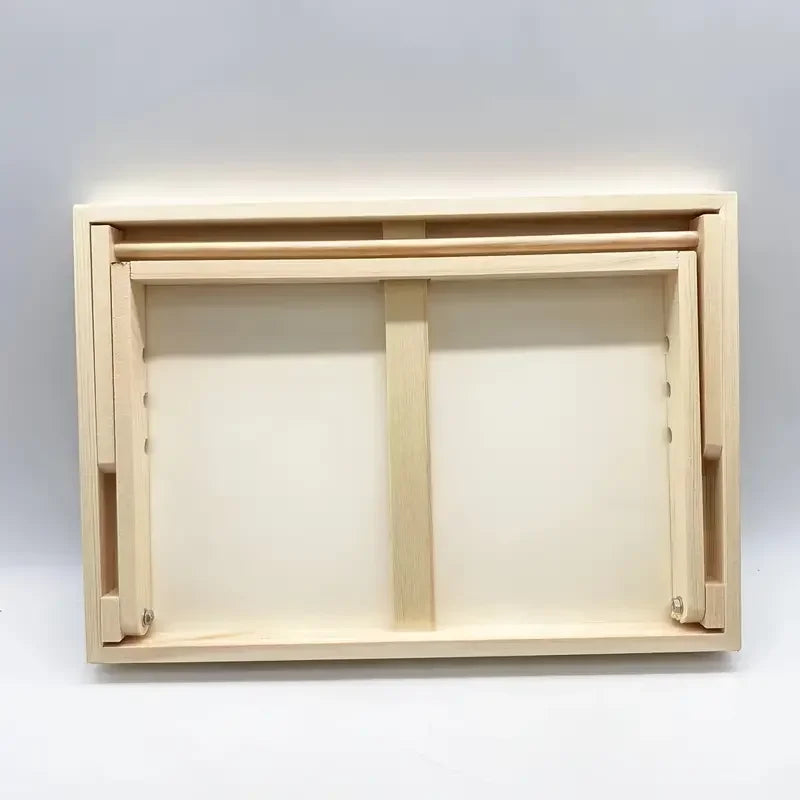 Foldable Wooden Art Stand - Portable Easel with Tilted Writing Board for Drawing and Painting - ZOOMNSTORE