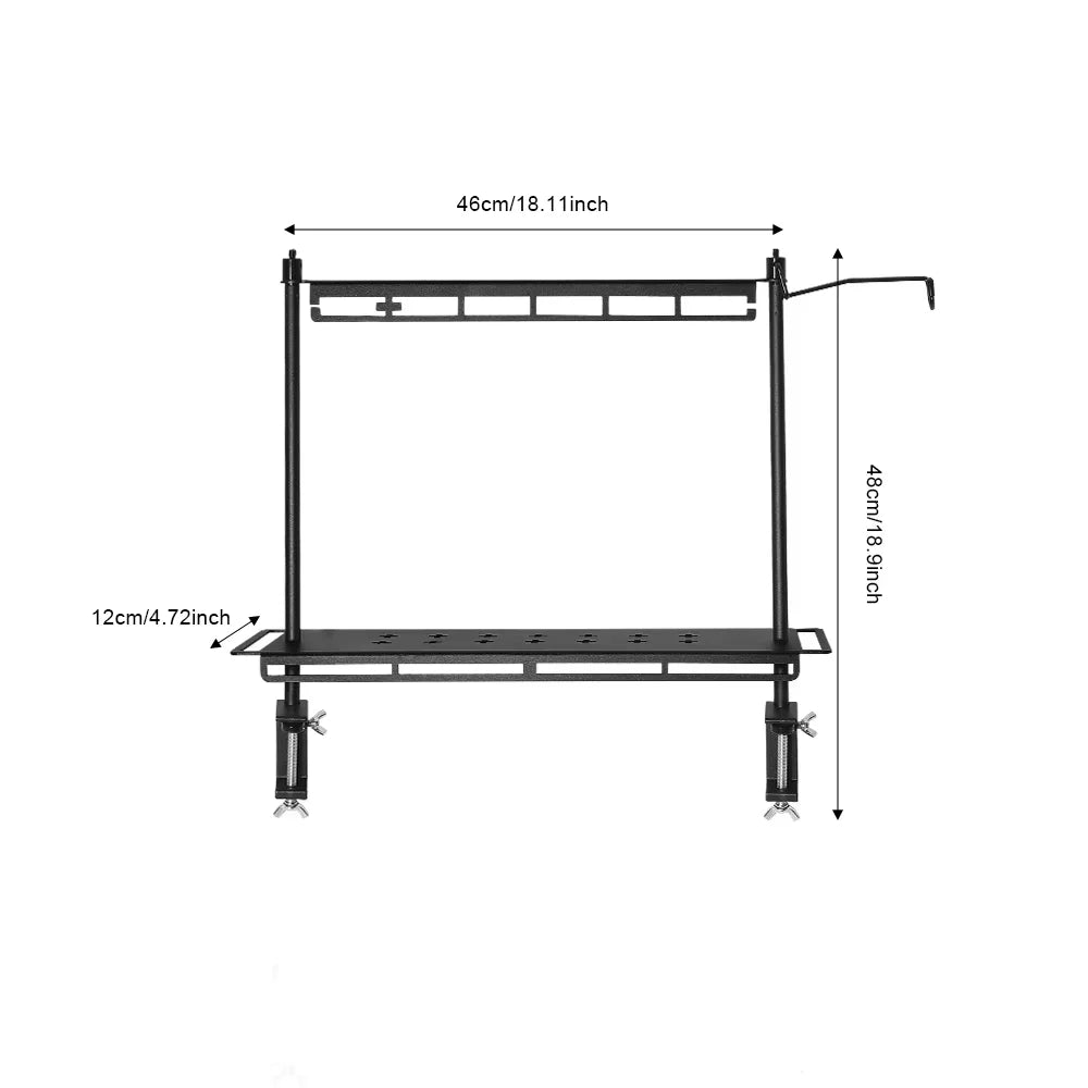 Folding Camping Table – Lightweight Aluminum Alloy Outdoor BBQ Grill & Picnic Table - ZOOMNSTORE