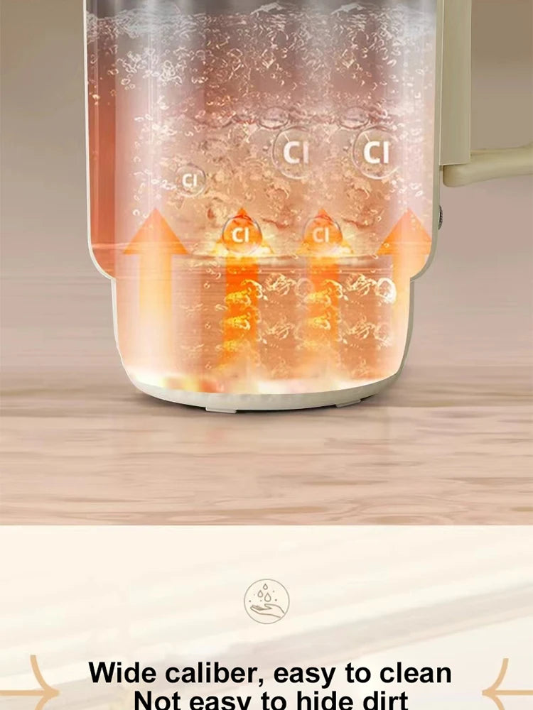 Folding Electric Kettle | Compact Travel Kettle, Stainless Steel, Safety Auto-Off, Quick Boil - ZOOMNSTORE