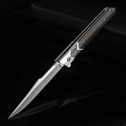 Wooden Handle Folding Fruit Knife - Sharp Camping Peeler for Fruits  Vegetables - ZOOMNSTORE