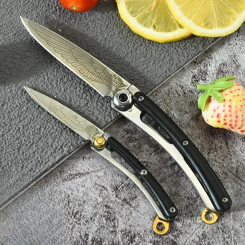 Folding Fruit Peeling Knife - Portable Mini Kitchen Gift Knife - ZOOMNSTORE