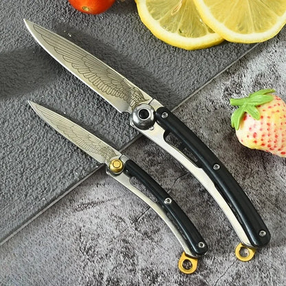 Folding Fruit Peeling Knife - Portable Mini Kitchen Gift Knife - ZOOMNSTORE