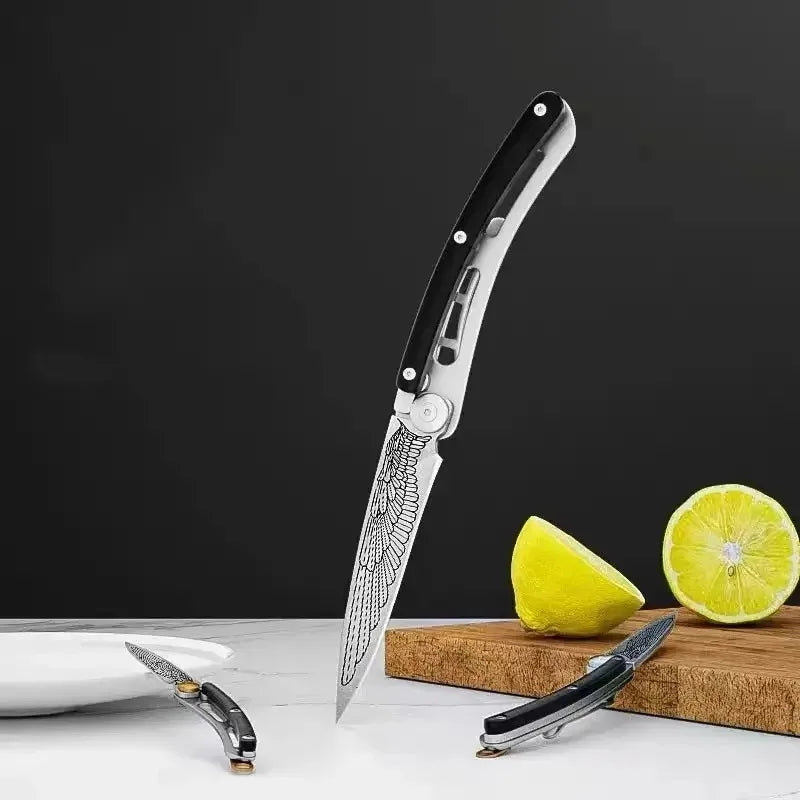 Folding Fruit Peeling Knife - Portable Mini Kitchen Gift Knife - ZOOMNSTORE