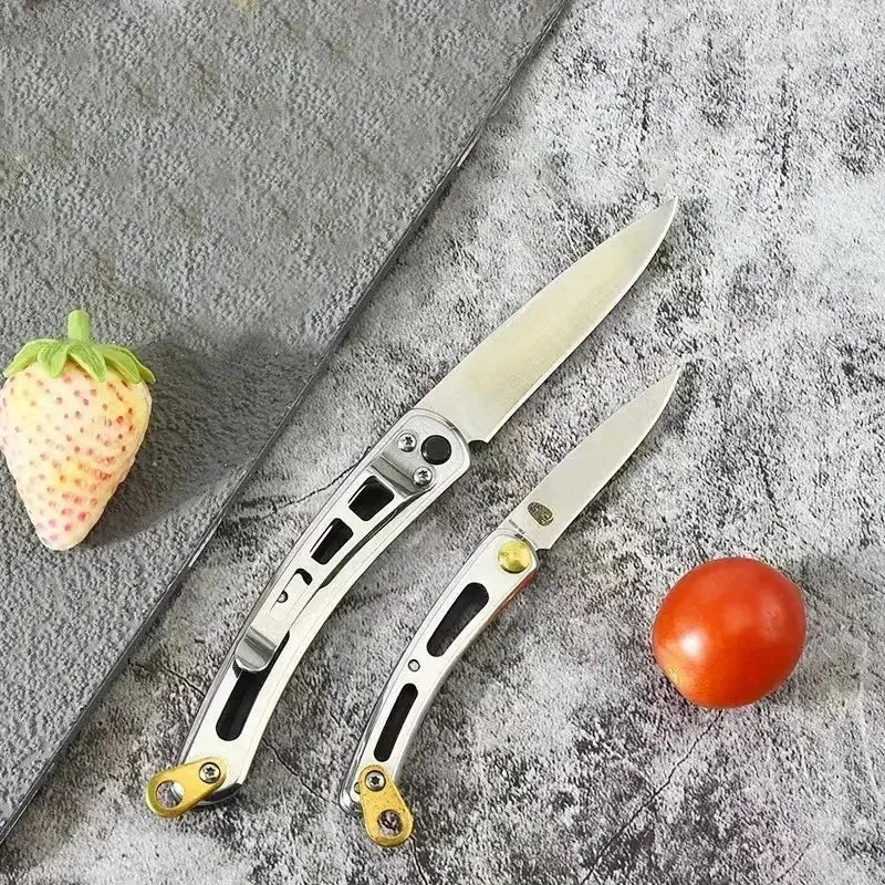 Folding Fruit Peeling Knife - Portable Mini Kitchen Gift Knife - ZOOMNSTORE