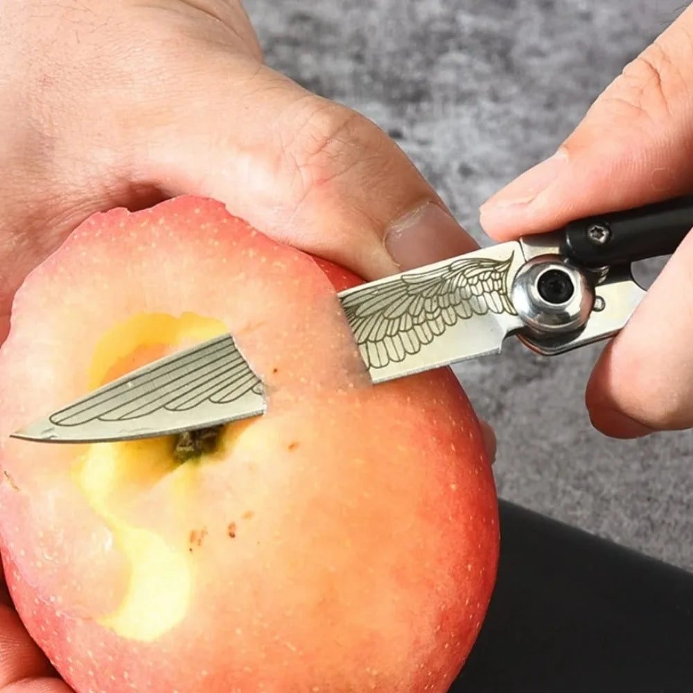 Folding Fruit Peeling Knife - Portable Mini Kitchen Gift Knife - ZOOMNSTORE