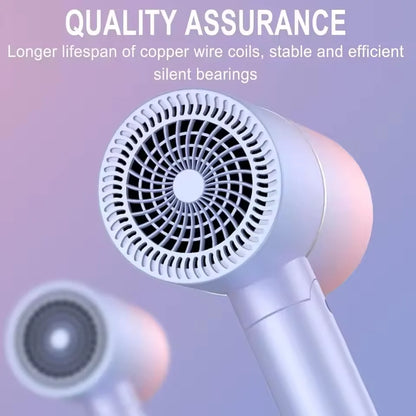 XIAOMI Folding Hairdryer High Power Negative Ion Hair Dryer Home Thermostatic Travel Portable Silent Hair Brush Dryer 2025 - ZOOMNSTORE