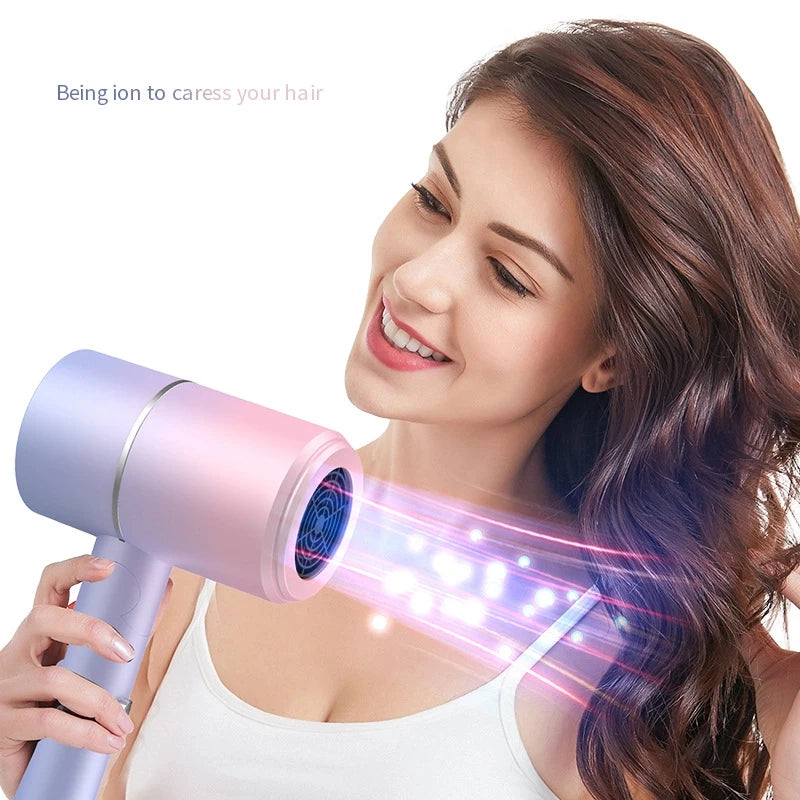XIAOMI Folding Hairdryer High Power Negative Ion Hair Dryer Home Thermostatic Travel Portable Silent Hair Brush Dryer 2025 - ZOOMNSTORE