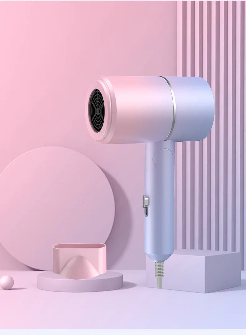 XIAOMI Folding Hairdryer High Power Negative Ion Hair Dryer Home Thermostatic Travel Portable Silent Hair Brush Dryer 2025 - ZOOMNSTORE