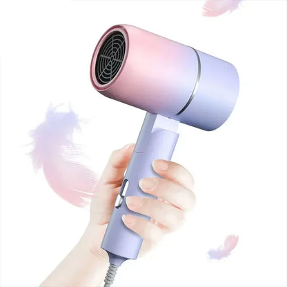 XIAOMI Folding Hairdryer High Power Negative Ion Hair Dryer Home Thermostatic Travel Portable Silent Hair Brush Dryer 2025 - ZOOMNSTORE