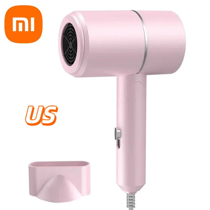 XIAOMI Folding Hairdryer High Power Negative Ion Hair Dryer Home Thermostatic Travel Portable Silent Hair Brush Dryer 2025 - ZOOMNSTORE