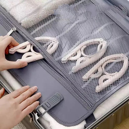 Folding Hangers - Multifunctional Portable Travel Clothes Hangers for Home & Dorm - ZOOMNSTORE