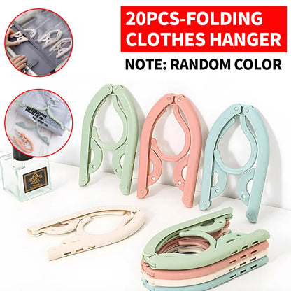 Folding Hangers - Multifunctional Portable Travel Clothes Hangers for Home & Dorm - ZOOMNSTORE