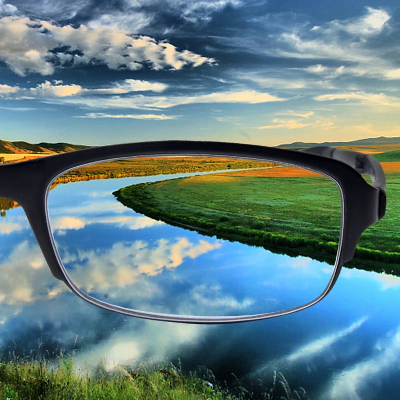 Folding Reading Glasses – Ultralight TR90 Frame Portable Eyeglasses With Anti Blue Light Lens - ZOOMNSTORE