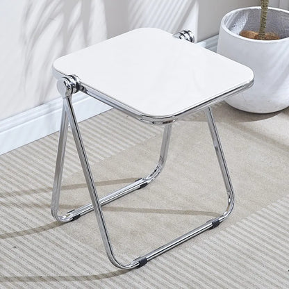 Folding Transparent Coffee Table - Stylish Side Table for Living Room  Balcony - ZOOMNSTORE