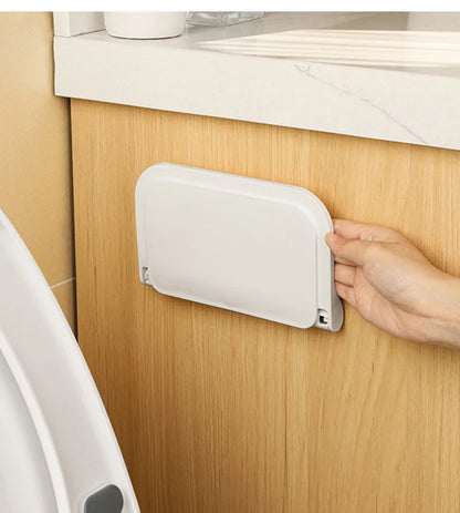 Folding Wall Shelf - Space Saving Foldable Storage Rack & Mobile Phone Holder Tray - ZOOMNSTORE