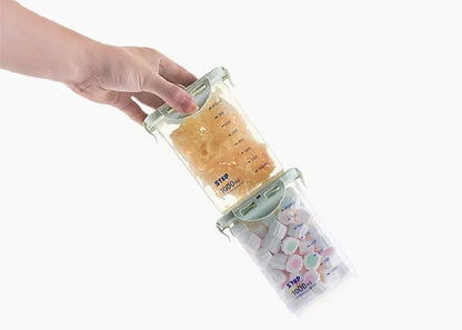 Food Storage Container - Eco-Friendly Kitchen Storage Box With Sealed Jar Design - ZOOMNSTORE