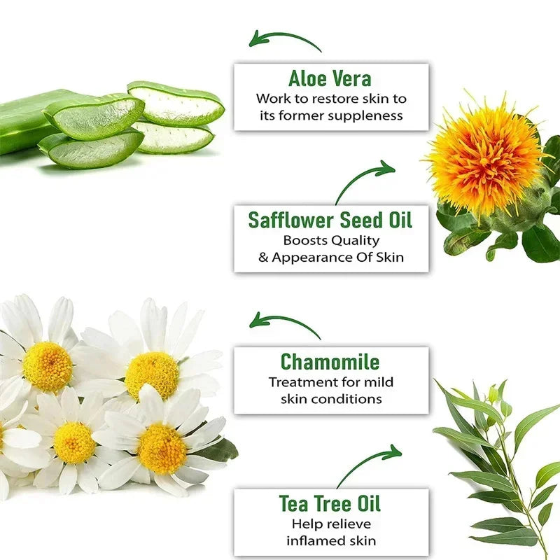 Herbal Foot Cream - Heel Cracking Repair  Dead Skin Exfoliation - ZOOMNSTORE