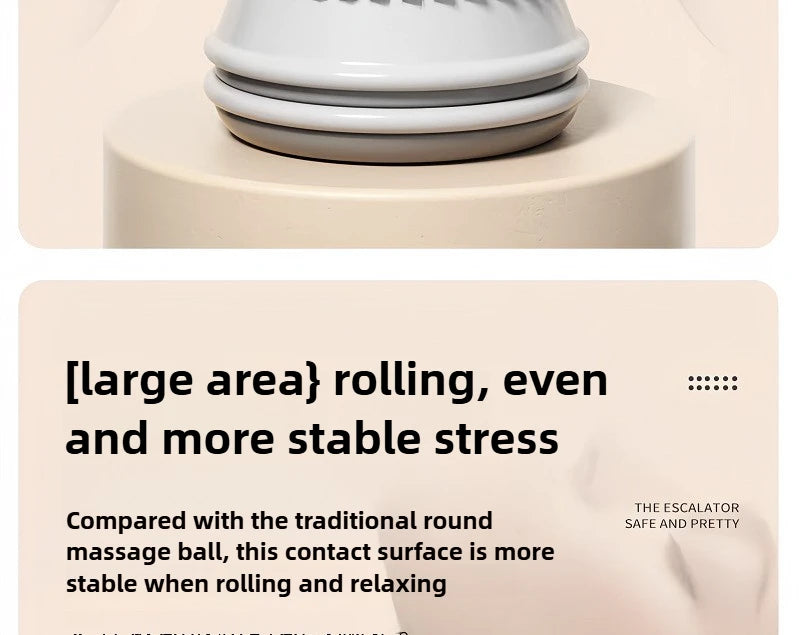 Foot Massage Roller – Calf Muscle Roller & Decompression Yoga Shaft for Pain Relief - ZOOMNSTORE