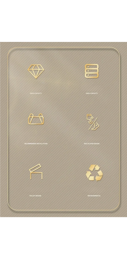 Plastic Foot Pedal Trash Can - Double Opening Bin for Bathroom Kitchen Office - ZOOMNSTORE