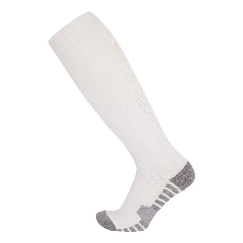 Football Soccer Socks - Over The Calf Striped Athletic Sport Socks For Men & Kids - ZOOMNSTORE