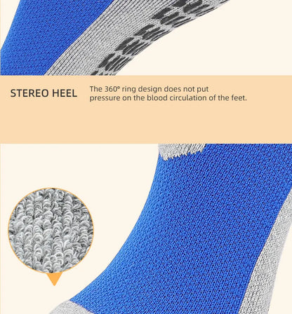Football Socks Men - Thickened Cotton Medium Tube Anti Slip Soccer Socks With Cushioning - ZOOMNSTORE